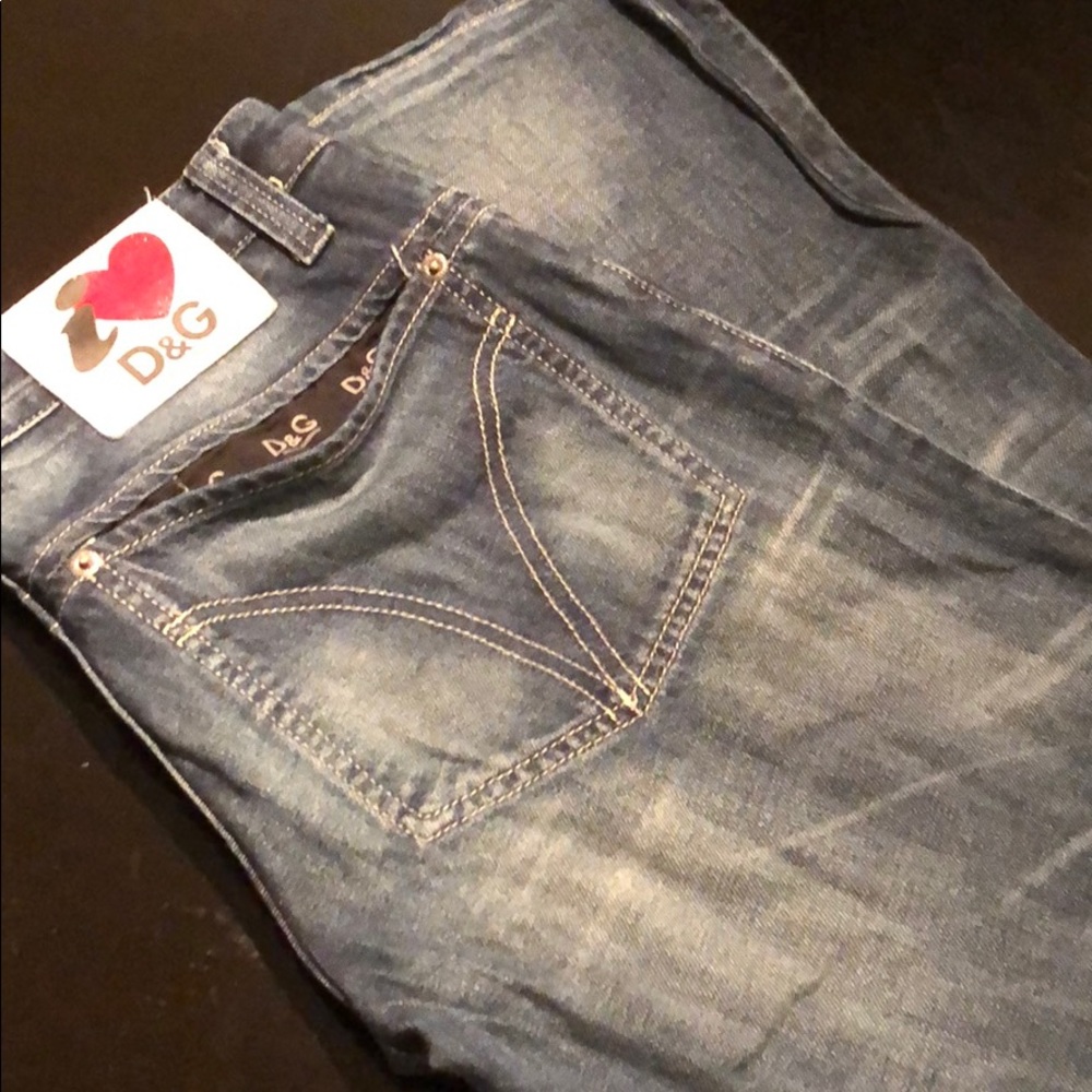 Dolce and Gabbana Slim Straight Jeans